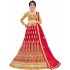 Red Golden Bridal Lehenga Choli