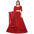 Red Heavy Embroidery Lehenga Choli