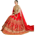 Red Golden Silk Royal Lehenga Choli