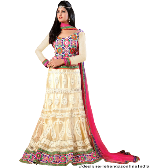Sangeet Multi Coloured Lehenga Choli