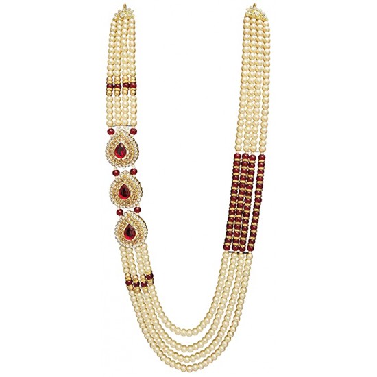 Pearls Mala For Groom 