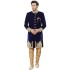 Glamorous Velvet Taj Embroidered Sherwani 