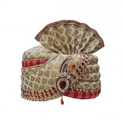 Men’s Brocade Textured Wedding Turban