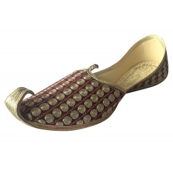 Elegant White Jutti For Men